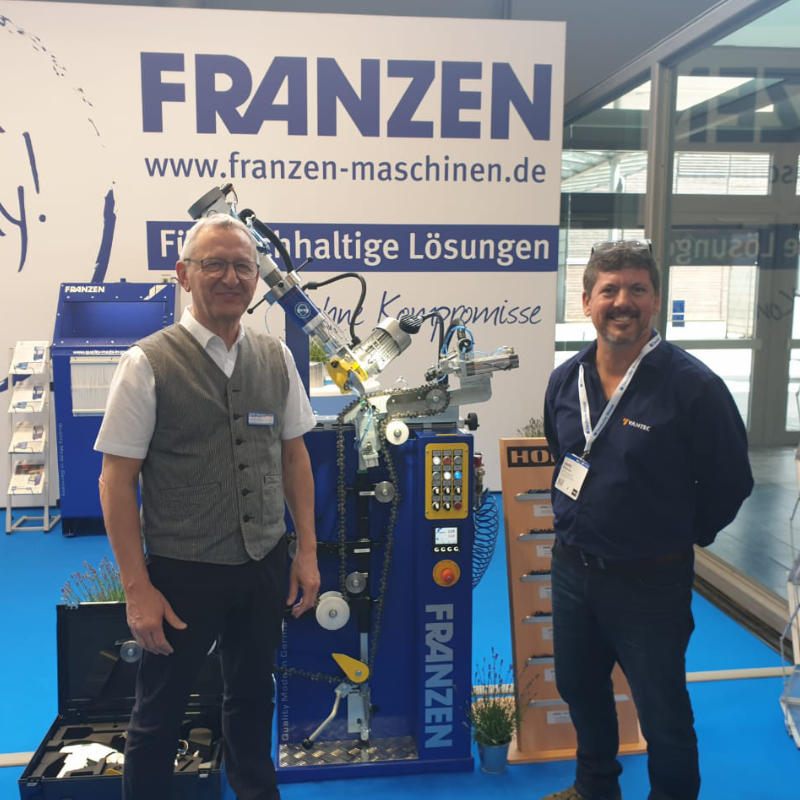 NewSaw Franzen Chainsaw sharpening system